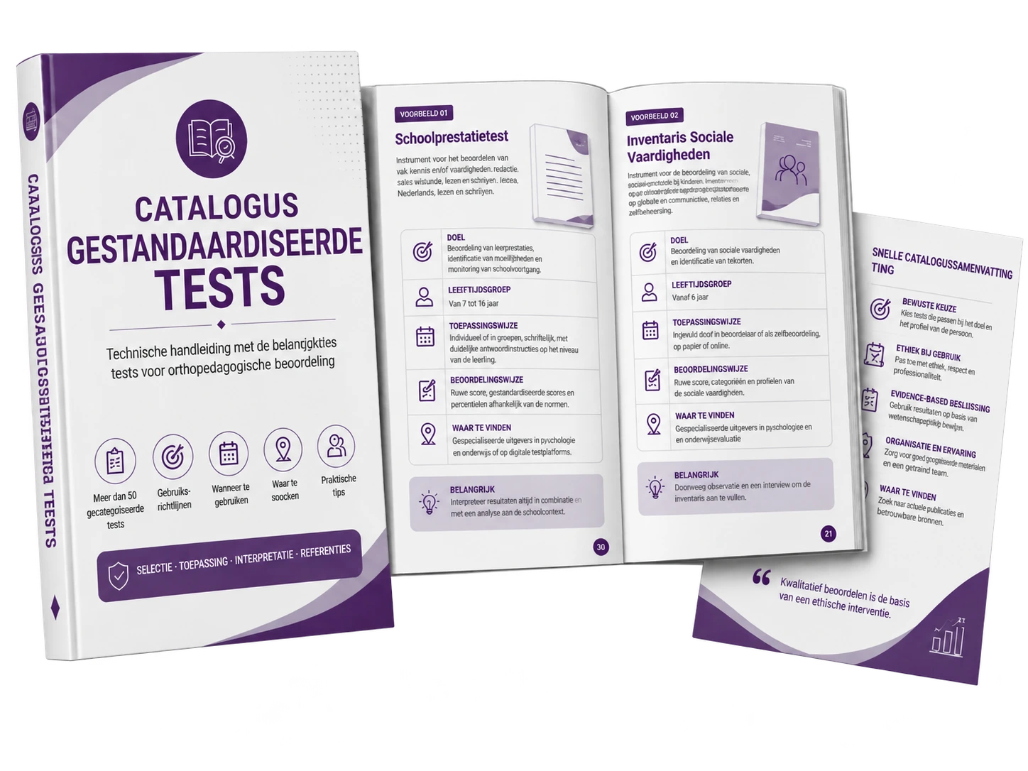Catalogus gestandaardiseerde tests